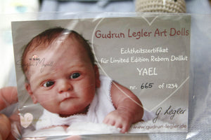 READY TO SHIP "Yael" by Gudrun Legler Reborn Baby Boy