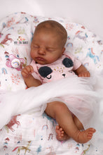 Load image into Gallery viewer, READY TO SHIP Painted Hair EVERLEE Altenkirch Biracial Reborn Baby Girl - Reborn, Sweet Shaylen Maxwell iiora 2016-2021