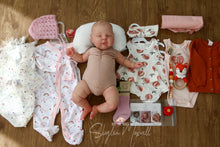 Load image into Gallery viewer, Sold Out - CUSTOM &quot;Peaches&quot; by Cassie Brace Reborn Baby