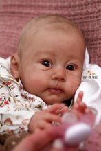 Load image into Gallery viewer, READY TO SHIP Huxley by Andrea Arcello Biracial Reborn Baby Girl - Reborn, Sweet Shaylen Maxwell