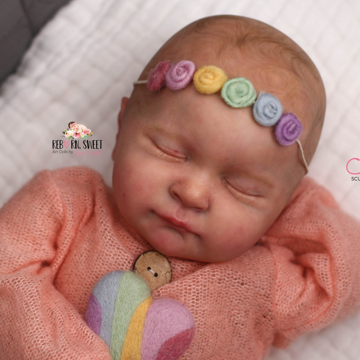 LAYAWAY Anna by Iveta Eckertova Reborn Baby Girl Doll Reborn, Sweet