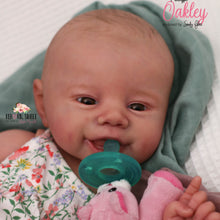 Load image into Gallery viewer, PROTOTYPE Oakley by Sandrien Faber Reborn Baby Girl Doll - Reborn, Sweet Shaylen Maxwell iiora 2016-2020