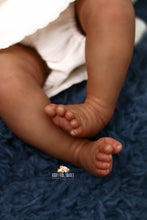 Load image into Gallery viewer, READY TO SHIP Painted Hair EVERLEE Altenkirch Biracial Reborn Baby Girl - Reborn, Sweet Shaylen Maxwell iiora 2016-2021