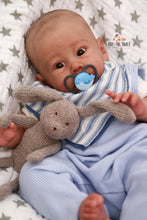 Load image into Gallery viewer, READY TO SHIP Huxley by Andrea Arcello Biracial Reborn Baby Boy - Reborn, Sweet Shaylen Maxwell
