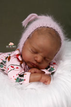 Load image into Gallery viewer, READY TO SHIP Painted Hair EVERLEE Altenkirch Biracial Reborn Baby Girl - Reborn, Sweet Shaylen Maxwell iiora 2016-2021