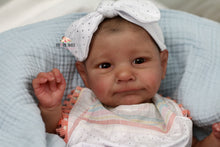 Load image into Gallery viewer, READY TO SHIP Ava by Cassie Brace Biracial Reborn Baby Girl - Reborn, Sweet Shaylen Maxwell