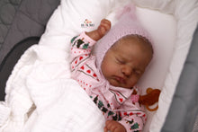 Load image into Gallery viewer, READY TO SHIP Painted Hair EVERLEE Altenkirch Biracial Reborn Baby Girl - Reborn, Sweet Shaylen Maxwell iiora 2016-2021