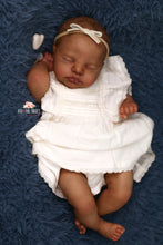 Load image into Gallery viewer, READY TO SHIP Painted Hair EVERLEE Altenkirch Biracial Reborn Baby Girl - Reborn, Sweet Shaylen Maxwell iiora 2016-2021