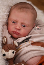 Load image into Gallery viewer, CUDDLE BABY Jayden Awake by Natalie Scholl Reborn Baby Boy Doll - Reborn, Sweet Shaylen Maxwell iiora 2016-2021