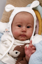 Load image into Gallery viewer, READY TO SHIP Huxley by Andrea Arcello Biracial Reborn Baby Boy - Reborn, Sweet Shaylen Maxwell