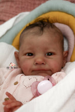 Load image into Gallery viewer, READY TO SHIP Ava by Cassie Brace Biracial Reborn Baby Girl - Reborn, Sweet Shaylen Maxwell