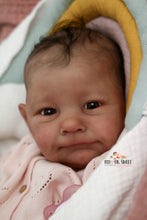 Load image into Gallery viewer, READY TO SHIP Ava by Cassie Brace Biracial Reborn Baby Girl - Reborn, Sweet Shaylen Maxwell