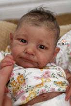 Load image into Gallery viewer, READY TO SHIP Ava by Cassie Brace Biracial Reborn Baby Girl - Reborn, Sweet Shaylen Maxwell