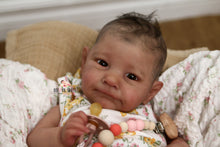 Load image into Gallery viewer, READY TO SHIP Ava by Cassie Brace Biracial Reborn Baby Girl - Reborn, Sweet Shaylen Maxwell