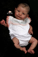 Load image into Gallery viewer, READY TO SHIP Ava by Cassie Brace Biracial Reborn Baby Girl - Reborn, Sweet Shaylen Maxwell