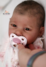 Load image into Gallery viewer, READY TO SHIP Ava by Cassie Brace Biracial Reborn Baby Girl - Reborn, Sweet Shaylen Maxwell