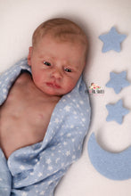 Load image into Gallery viewer, CUDDLE BABY Jayden Awake by Natalie Scholl Reborn Baby Boy Doll - Reborn, Sweet Shaylen Maxwell iiora 2016-2021