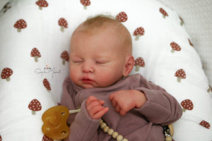 DEPOSIT - CUSTOM "Leandre" by Doris Moyers Hornbogen Reborn Baby