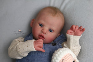 READY TO SHIP "Finley" by Heike Kolpin Reborn Baby