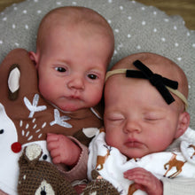 Load image into Gallery viewer, READY TO SHIP Twins &quot;Lily &amp; Irys&quot; by Joanna Kazmierczak Reborn Baby