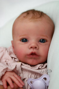 Sold Out - CUSTOM "Primrose Awake" by Laura Lee Eagles Reborn Baby (Copy)
