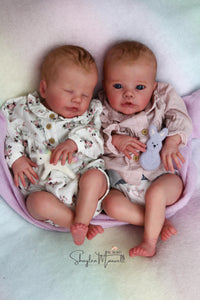 Sold Out - CUSTOM "Primrose Awake" by Laura Lee Eagles Reborn Baby (Copy)