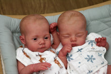 Load image into Gallery viewer, READY TO SHIP Twins &quot;Lily &amp; Irys&quot; by Joanna Kazmierczak Reborn Baby