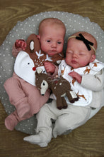 Load image into Gallery viewer, READY TO SHIP Twins &quot;Lily &amp; Irys&quot; by Joanna Kazmierczak Reborn Baby