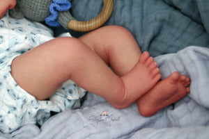 Sold Out - CUSTOM "Kai" by Gudrun Legler Reborn Baby