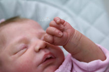 Load image into Gallery viewer, READY TO SHIP "Aerith" by Kristie Sohn Carwithen Reborn Baby Girl