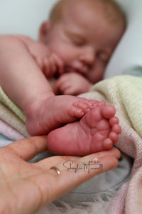 Sold Out - *RESERVED* CUSTOM "Loulou" by Joanna Kazmierczak Reborn Baby