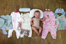 Load image into Gallery viewer, READY TO SHIP "Aerith" by Kristie Sohn Carwithen Reborn Baby Girl