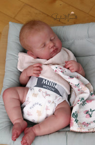 Sold Out - *RESERVED* CUSTOM "Loulou" by Joanna Kazmierczak Reborn Baby
