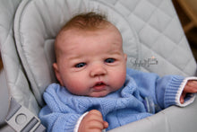 Load image into Gallery viewer, DEPOSIT - CUSTOM "Freddy" by Sandy Faber Reborn Baby