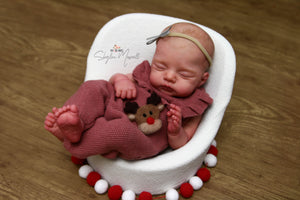 READY TO SHIP Twins "Lily & Irys" by Joanna Kazmierczak Reborn Baby