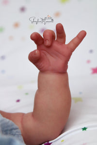 READY TO SHIP "Lizzie" by Adrie Stoete Reborn Baby