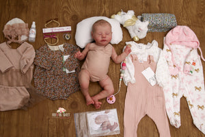 DEPOSIT - CUSTOM "Saskia" by Bonnie Brown Reborn Baby