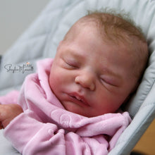 Load image into Gallery viewer, READY TO SHIP "Aerith" by Kristie Sohn Carwithen Reborn Baby Girl