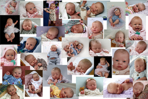 DEPOSIT - CUSTOM "Kori" by Doris Moyers Hornbogen Reborn Baby