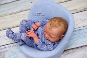 READY TO SHIP  "Leo" by Cassie Brace Reborn Baby