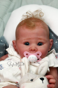 READY TO SHIP "Lizzie" by Adrie Stoete Reborn Baby