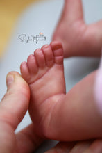 Load image into Gallery viewer, READY TO SHIP "Aerith" by Kristie Sohn Carwithen Reborn Baby Girl