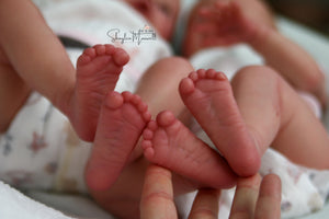 Sold Out - CUSTOM "Primrose Awake" by Laura Lee Eagles Reborn Baby (Copy)