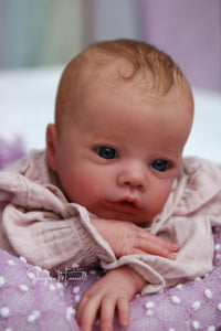 Sold Out - CUSTOM "Primrose Awake" by Laura Lee Eagles Reborn Baby (Copy)