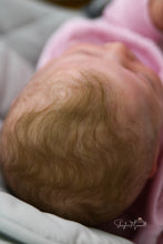 Load image into Gallery viewer, READY TO SHIP "Aerith" by Kristie Sohn Carwithen Reborn Baby Girl