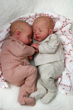 Load image into Gallery viewer, READY TO SHIP Twins &quot;Lily &amp; Irys&quot; by Joanna Kazmierczak Reborn Baby