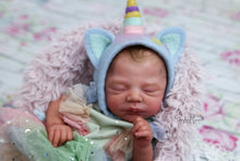 Load image into Gallery viewer, READY TO SHIP "Aerith" by Kristie Sohn Carwithen Reborn Baby Girl