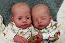 Load image into Gallery viewer, READY TO SHIP Twins &quot;Lily &amp; Irys&quot; by Joanna Kazmierczak Reborn Baby