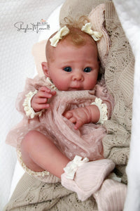 READY TO SHIP "Lizzie" by Adrie Stoete Reborn Baby