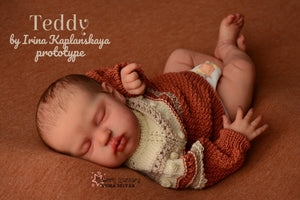 In Progress DEPOSIT - CUSTOM "Teddy" by Irina Kaplanskaya Reborn Baby